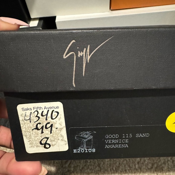 Giuseppe color block platform sandals. - Picture 5 of 6